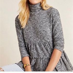 Anthropologie tiered sweater